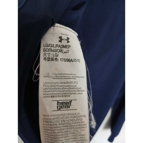 Tennessee Titans Shirt NFL Combine AuthenticbUnder Armour Men's Large Navy LS - Picture 10 of 13